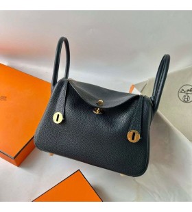 Lindy Touch Clemence & Matný Krokodýl 2Z tmavě Modrá Zlatý Hardware 26cm Plné Ghw Ručně