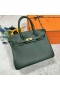 Birkin Swift 6O Cypres, grÃ¸nne Guld Hardware 30cm Fuld HÃ¥ndlavet