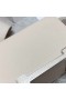 Geta Chevre I2 Cremet Hvid Sølv Hardware Phw 20cm Fuld Håndlavet