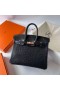 Birkin Struds Ck89 Black Rose Gold Hardware Rghw 25cm Fuld Håndlavet