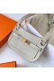 Mini Jypsiere Evercolor 8L Is White Gold Hardware Ghw 23cm Fuld Håndlavet