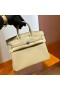 Birkin Togo S2 Lys Khaki Sølv Hardware 25cm Fuld Håndlavet Phw