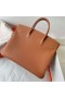 Birkin Togo Ck37 Gylden Brun Guld Hardware 40cm Fuld Håndlavet Ghw