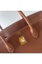 Birkin Togo Ck37 Gylden Brun Guld Hardware 40cm Fuld Håndlavet Ghw