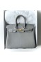 Birkin Togo 0L medium grå Guld Hardware 25cm Fuld Håndlavet Ghw