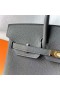 Birkin Togo 0L medium grå Guld Hardware 25cm Fuld Håndlavet Ghw