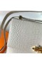 Tasker Verrou Mat Alligator, Krokodille 8L Creme Hvid Guld Hardware 21cm Fuld Håndlavet Ghw