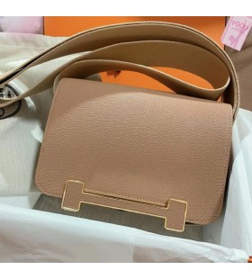 Geta Chevre 2J khaki & 0M Te farve Guld Hardware 20cm Fuld HÃ¥ndlavet