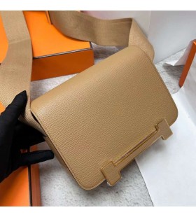 Geta Chevre 0M Kaki Guld Hardware Ghw 20cm Fuld HÃ¥ndlavet