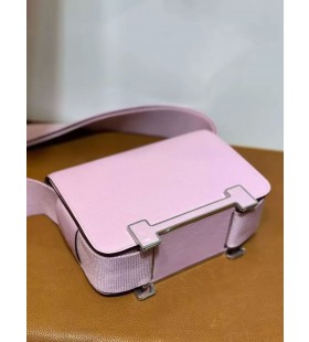 Geta Chever x9 Mallow lilla Sølv Hardware 20cm Fuld Håndlavet Phw