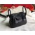 Lindy Mini TC ck89 Noir Sølv Hardware PHW 20cm Fuld Håndlavet