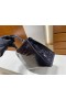 Kelly Alligator glanzend indigo Blauw Zilver Hardware PHW 25cm Volledig Handgemaakt