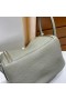 Lindy Clemence Q1 groen Licht Gouden Hardware 26cm Volledig Handgemaakt
