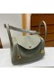 Lindy Clemence Q1 groen Licht Gouden Hardware 26cm Volledig Handgemaakt
