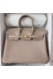 Birkin Togo Ck81 Gris Tourterelle Gouden Hardware Ghw 25cm Volledig Handgemaakt