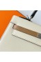 Kelly Epsom i2 Romige Witte & 0M Koffie Khaki & 0L Grijs Zilver Hardware 25cm Volledig Handgemaakt Phw