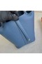 Picotin Clemence R2 blauwe Agaat Gouden Hardware 18cm Volledig Handgemaakt Ghw