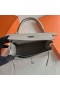 Kelly Togo Ck80 Pearl grey Silver Hardware 25cm Volledig Handgemaakt Phw