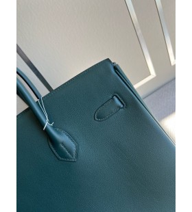 Birkin swift 6O Cypress green Gold Hardware GHW 35cm Volledig Handgemaakt