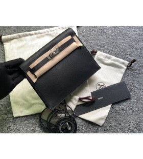 Kelly danse evecolor ck89 noir Zilver Hardware 22cm Volledig Handgemaakt