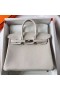 Birkin Togo Ck10 Kermainen Valkoinen Hopea Laitteisto Phw 25cm Koko Käsintehty