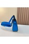 Mini Jypsiere Evercolor Ck71 ranskan sininen Hopea Laitteisto-23cm Koko Käsintehty Phw