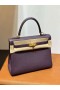 Kelly Togo Rypäleen violetti Kulta Laitteisto-25cm Koko Käsintehty Ghw