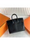 Birkin Sellier Lisko Ck89 Musta Kulta Hardware 20cm Koko Käsintehty Ghw