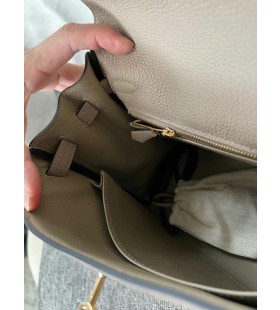 Kelly Togo S3 Kaivannon Harmaa Ghw Kultaa Laitteisto-25cm Koko Käsintehty