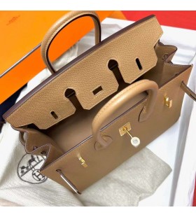 Birkin Sellier Epsom 0M Khaki Kultaa Laitteisto Ghw 25cm Koko KÃ¤sintehty