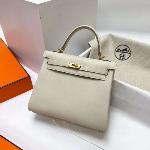Kelly Swift Ck10 Blanc Crémeux Matériel d'Or Ghw 25cm à Plein fait à la Main