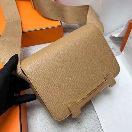 Geta Chevre 0M Kaki Matériel d'Or Ghw 20cm à Plein fait à la Main