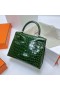 Kelly Brillant Nilo Crocodile Ck67 Vert Profond de l'Argent Matériel Phw 25cm à Plein fait à la Main
