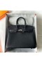 Birkin Togo Ck89 Noir Argent Mat&Atilde;&copy;riel 25cm Pleine Main Phw