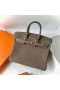 Birkin Togo Ck18 Etoupe Or Gris Matériel 25cm Pleine Main Ghw