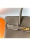 Birkin Togo Ck18 Etoupe Or Gris Matériel 25cm Pleine Main Ghw