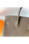 Birkin Togo Ck18 Etoupe Or Gris Matériel 25cm Pleine Main Ghw