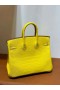 Birkin Mat Alligator M9 Calendula Or jaune Matériel 25cm Pleine Main Ghw