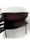 Mini Kelly Pochette d'Epsom 0G rouge violacé Matériel d'Or 22 cm Pleine Main Ghw