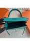 Kelly Epsom U1 Vérone vert Argent Matériel 25cm Pleine Main Phw