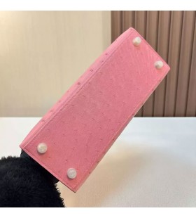 Kelly Autruche 5P sakura rose d'Or Matériel 25cm Pleine Main Ghw