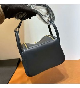 Lindy Swift 3Y Bleu Foncé & 0F Bleu Vif du Matériel d'Or 19cm Pleine Main Ghw