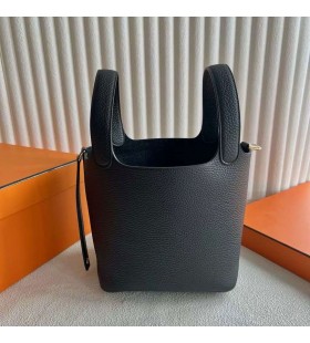 Picotin Clemence Ck89 Or Noir Matériel 18cm Pleine Main Ghw