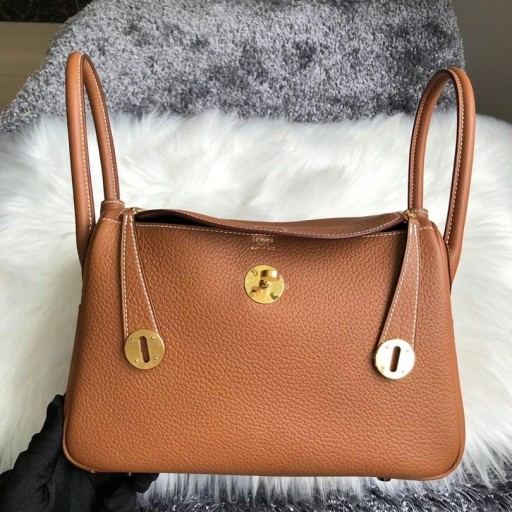 Lindy Clemence Ck37 Golden Gold Hardware 26cm Volle Handgemachte