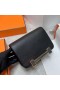 Geta Chevre Ck89 Schwarz-Gold-Hardware-Ghw 20cm Volle Handgemachte