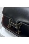 Konstanz Boxcalf Ck89 Schwarzer Emaille Schnalle Gold Hardware Ghw 18cm Volle Handgemachte