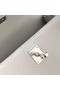 Kelly Chevre Ck80 Pearl grey & Ck18 Etoupe Silber Hardware Phw 25cm Volle Handgemachte