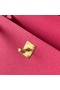 Mini Kelly Pochette Epsom 8W Lippenstift rosa Gold-Hardware-22cm Ghw Volle Handgemachte