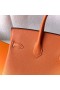 Birkin Epsom Ck93 Orange Gold Hardware 25cm Volle Handgemachte Ghw