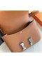 Constance Epsom Ck37 Golden Brown Silver Hardware 24cm Full Handmade Phw